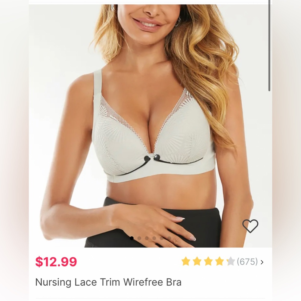 NWT PatPat Nursing bra